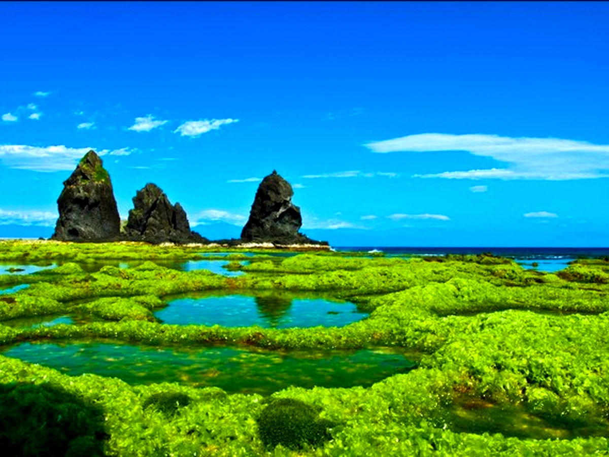 綠島將軍岩｜海岸公路旁拍照地標岩柱｜General Rock, Green Island