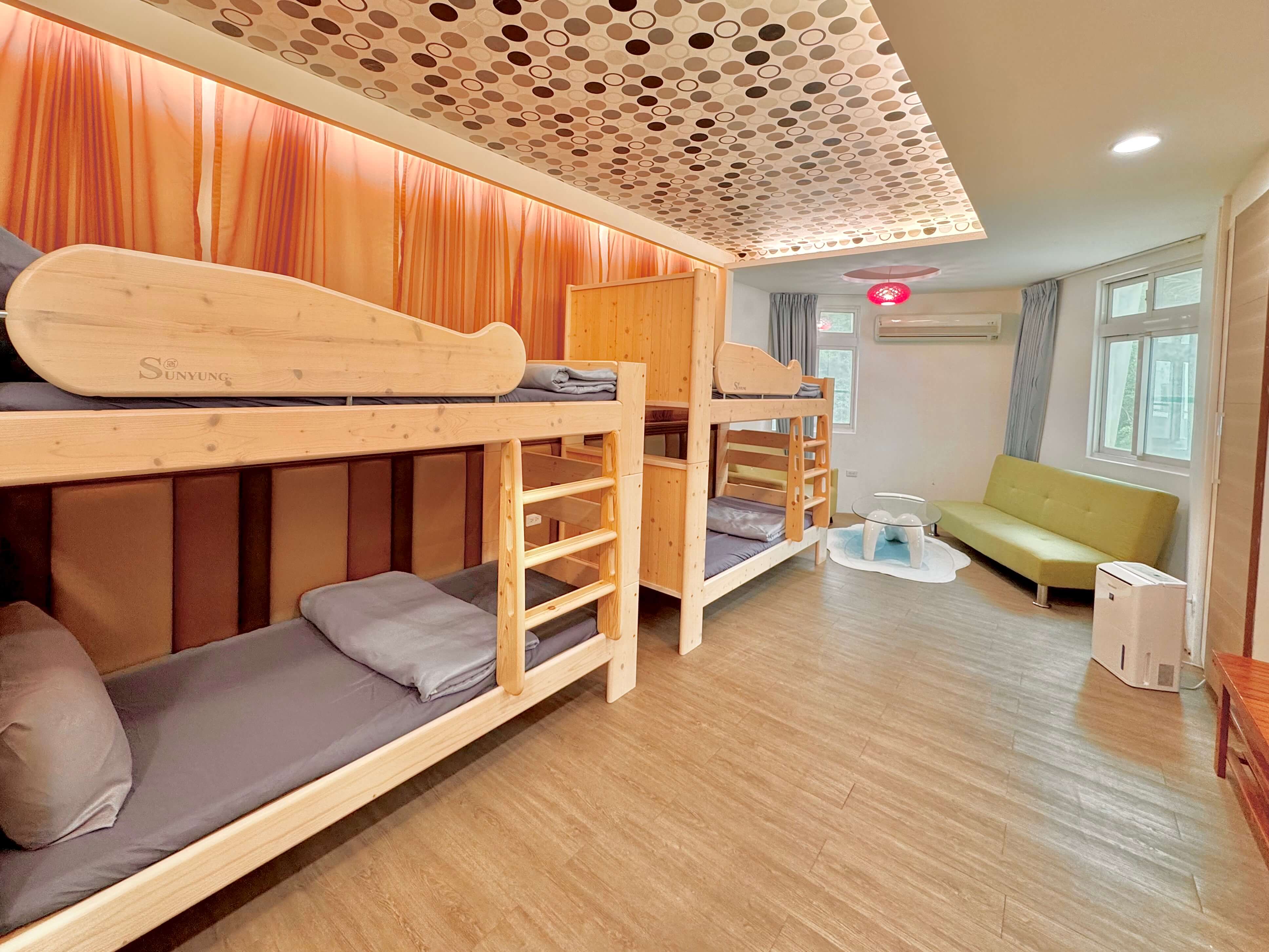 綠島海灣會館海灣背包房｜單人潛水客經濟之選｜Bay Resort Backpacker Room, Green Island